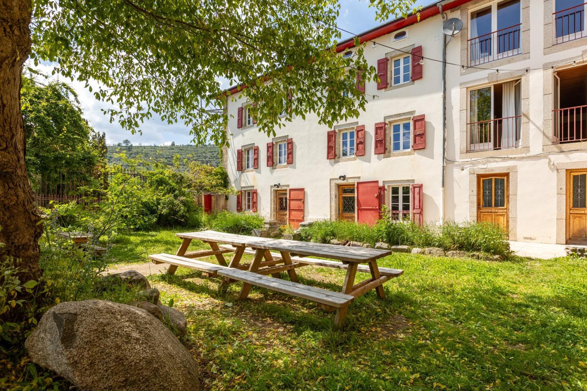 La Grande Maison Rouge Angoustrine Extérieur photo