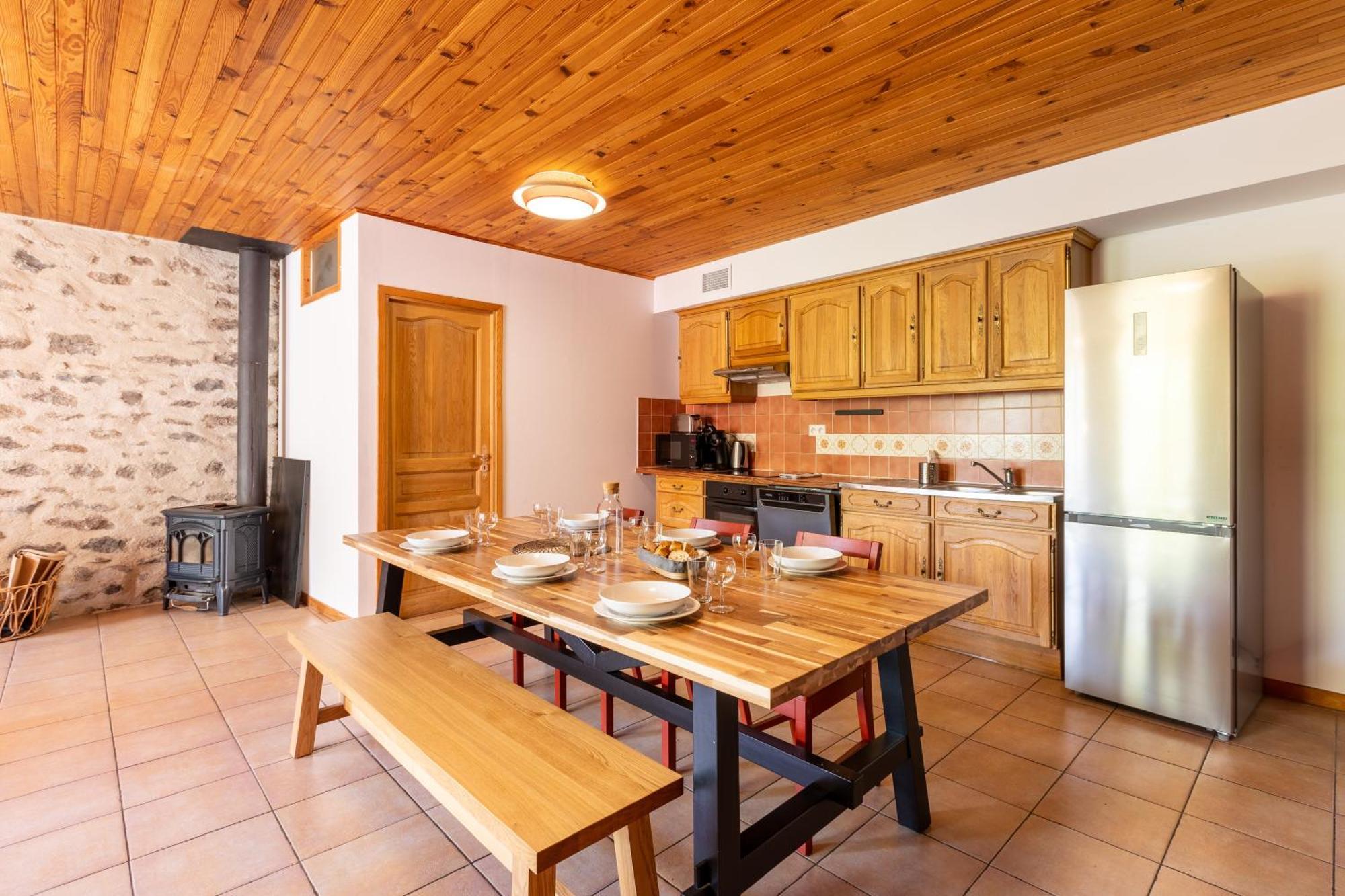 La Grande Maison Rouge Angoustrine Extérieur photo