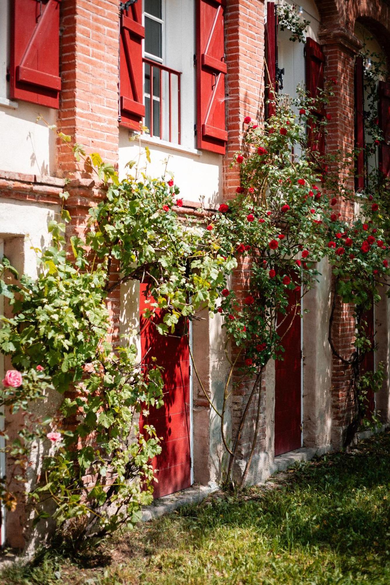 La Grande Maison Rouge Angoustrine Extérieur photo